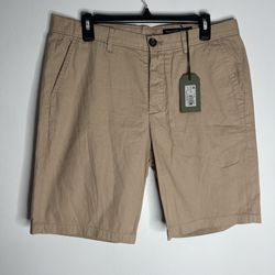 All Saints Colbalt Shorts Mens 32 Mushroom Pink NWT