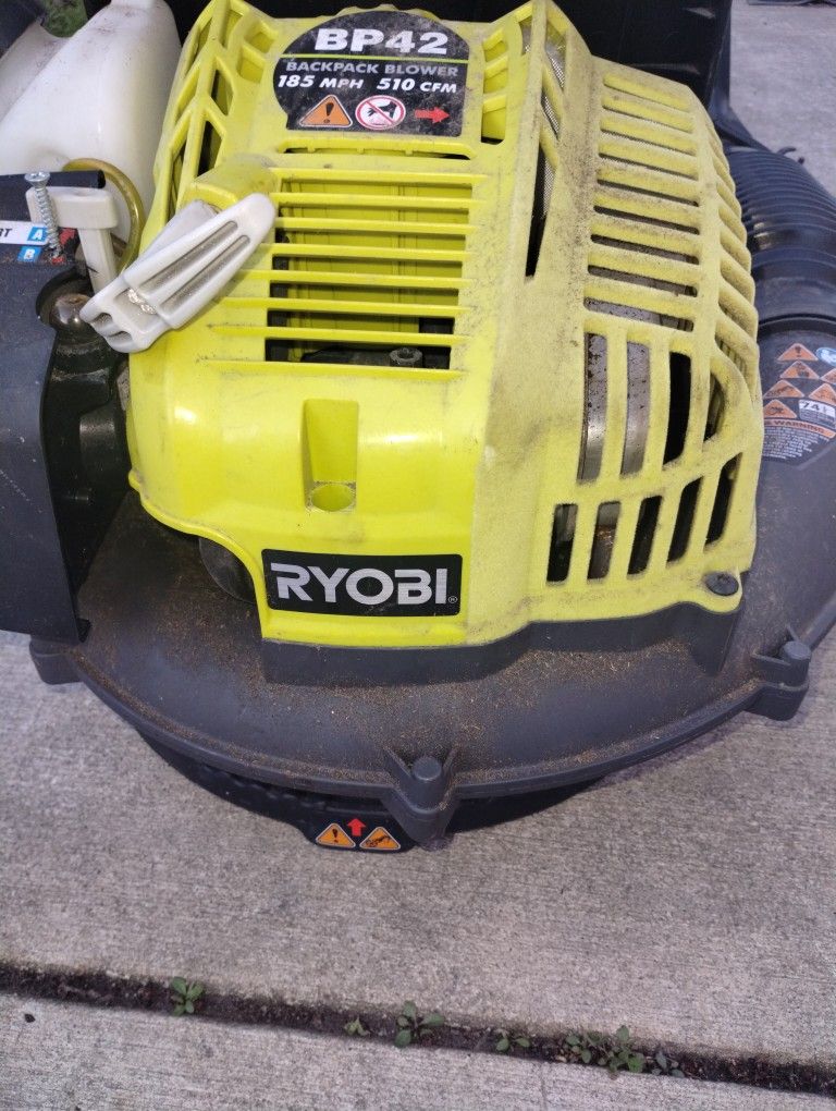 Ryobi Back Pack Leaf Blower