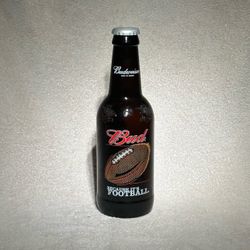 Budweiser Bud Football Collectible Bottle