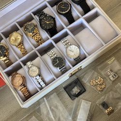 Women's Nixon Fossil And Michael Kors Watches 