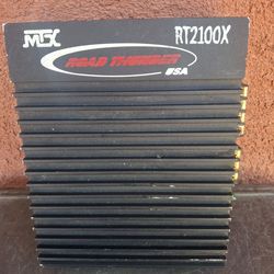 AMPLIFICADOR AMPLIFIER MTX 2 CHANELS GOOD CONDICIÓN ABLO ESPAÑOL