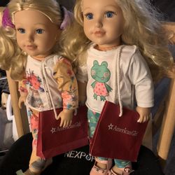 American Girl Doll And Target Brand/ One Each