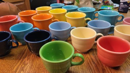 Fiesta Ware Mugs Teacups