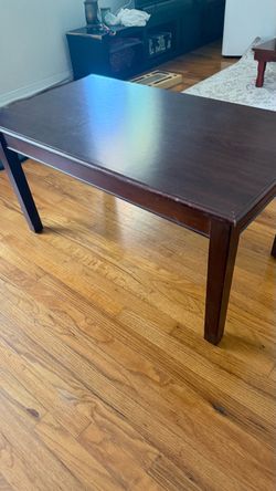 wooden table