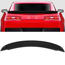 For Chevrolet Chevy Camaro 14-15 Z28 Glossy Black Trunk Spoiler Rear Wing