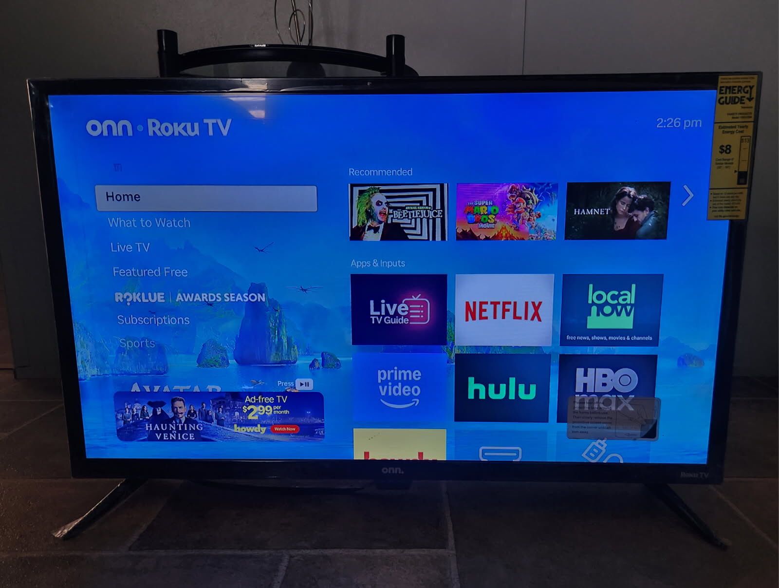 ROKU 32” TV