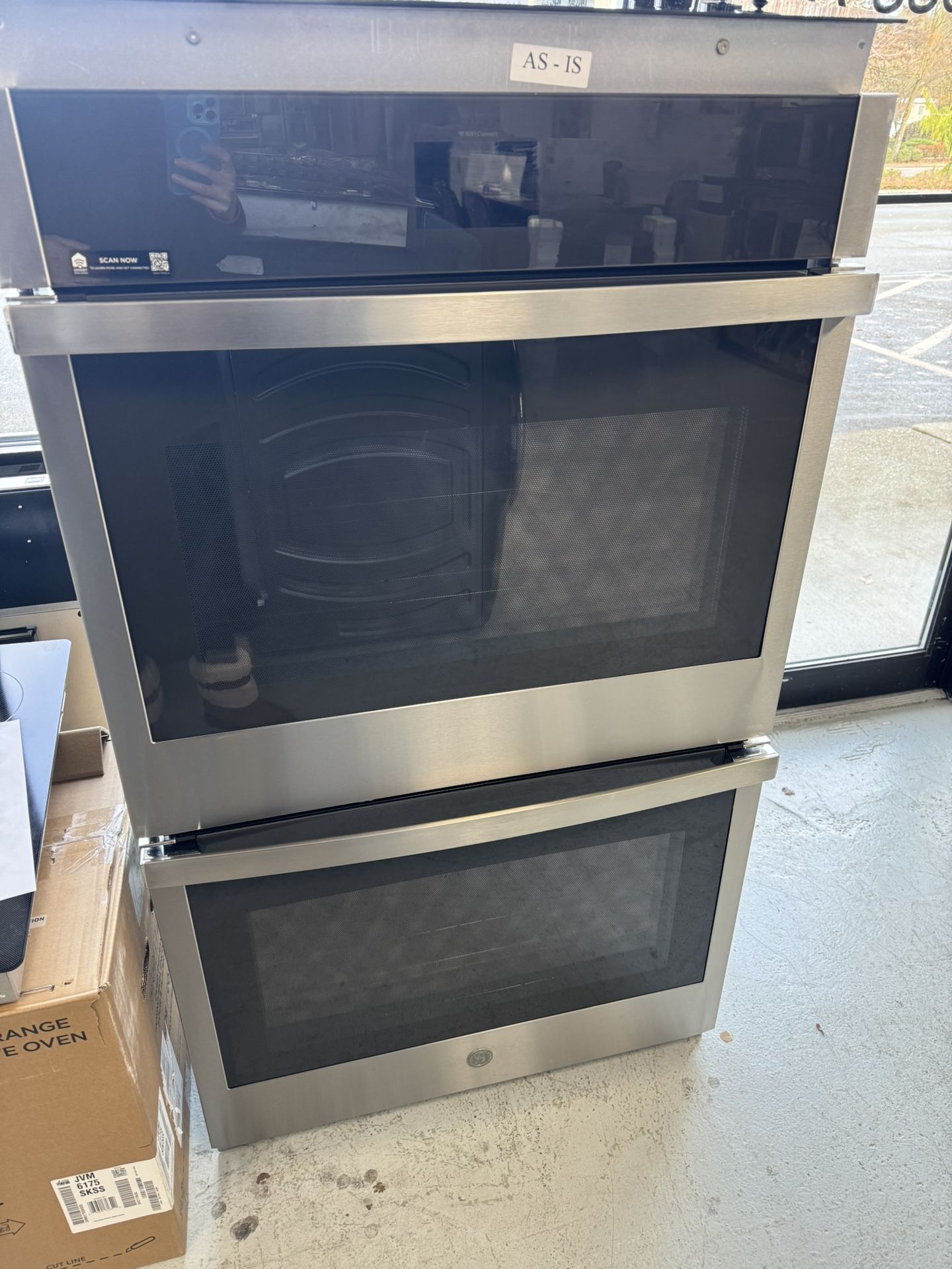 GE 30 Inches Double Wall Oven With Air Fly and Convection