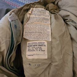 Down Sleeping bags Military. 