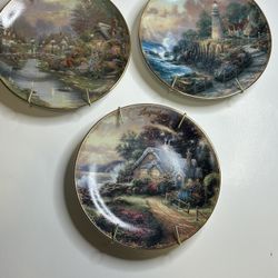Thomas Kinkade limited Edition Simpler Times Plate