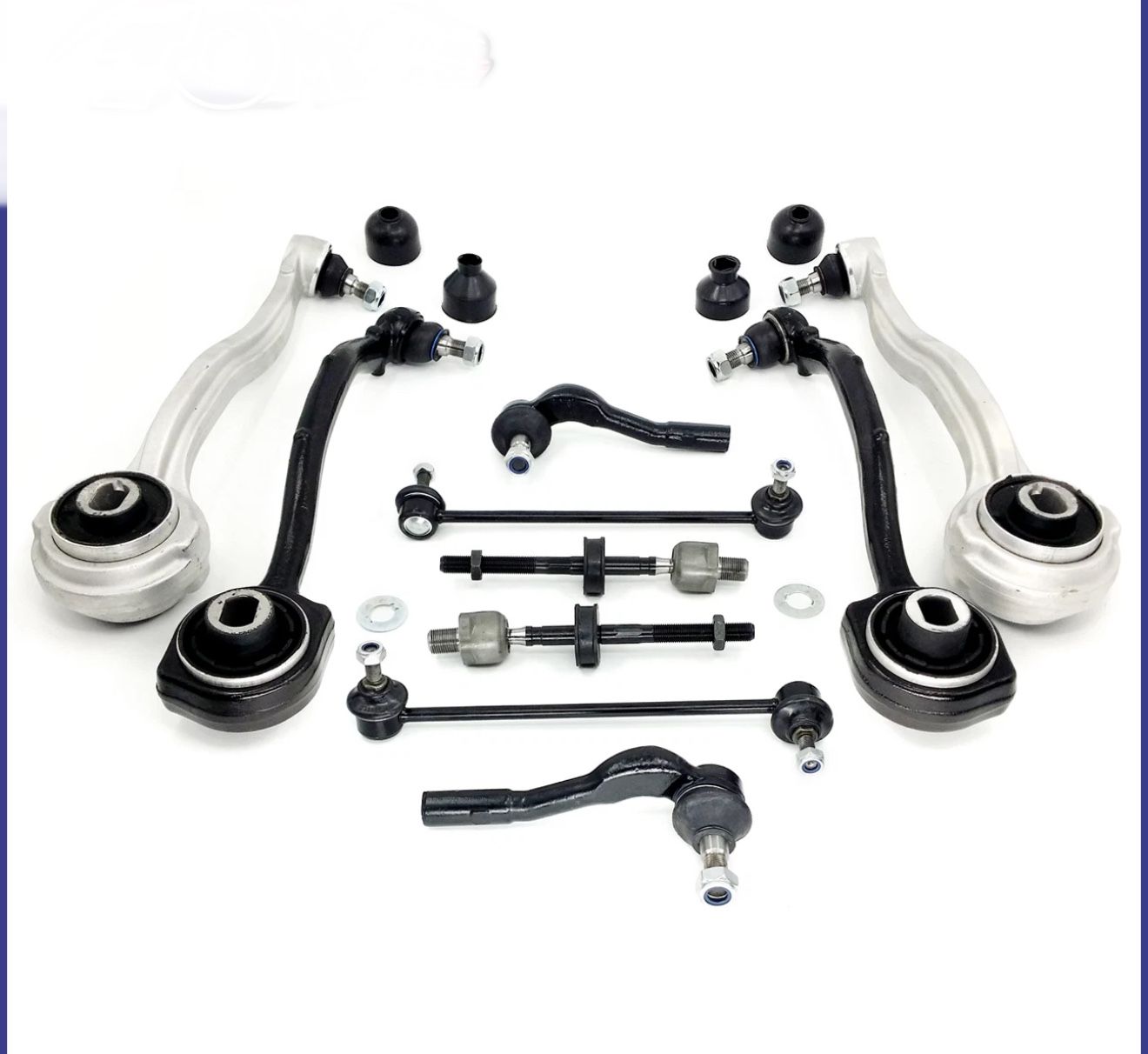 10pc Suspension Control Arm Kit Mercedes 2001-2009 C230 C240 Clk350 C55 AMG W203 W209 W204
