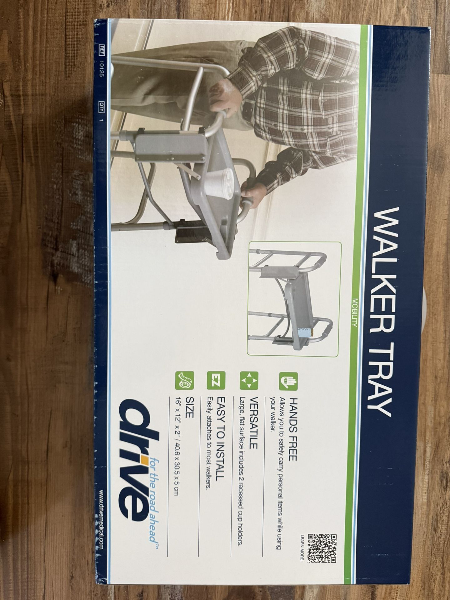 Drive Medical Walker Tray w/Cup Holders