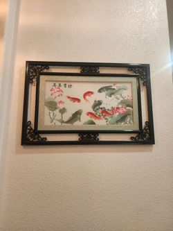 Chinese embroidery picture