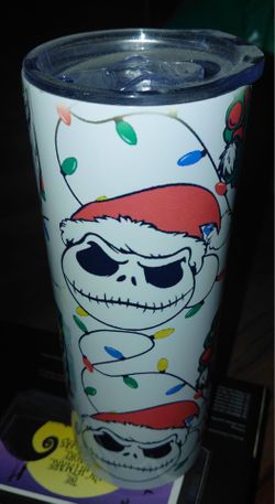 Jack Skellington Christmas 20oz Skinny Tumbler