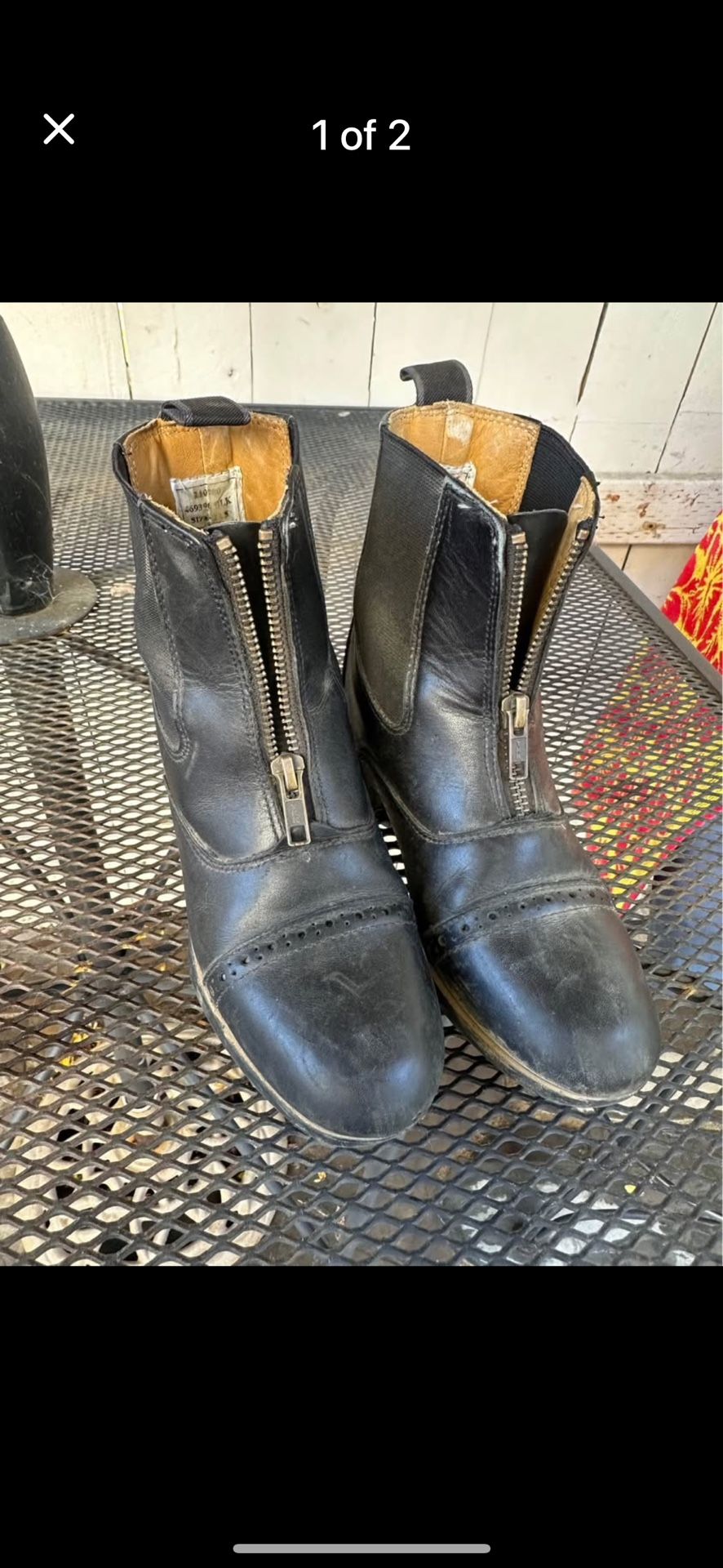 Kids Paddock Boots Size 2