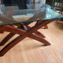 Three Set Matching Side Glass Tables Excellent Condition Free Delivery Available 