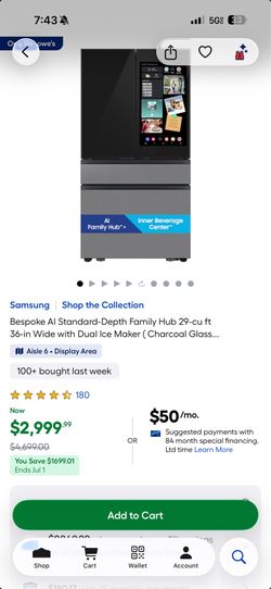 Samsung smart fridge