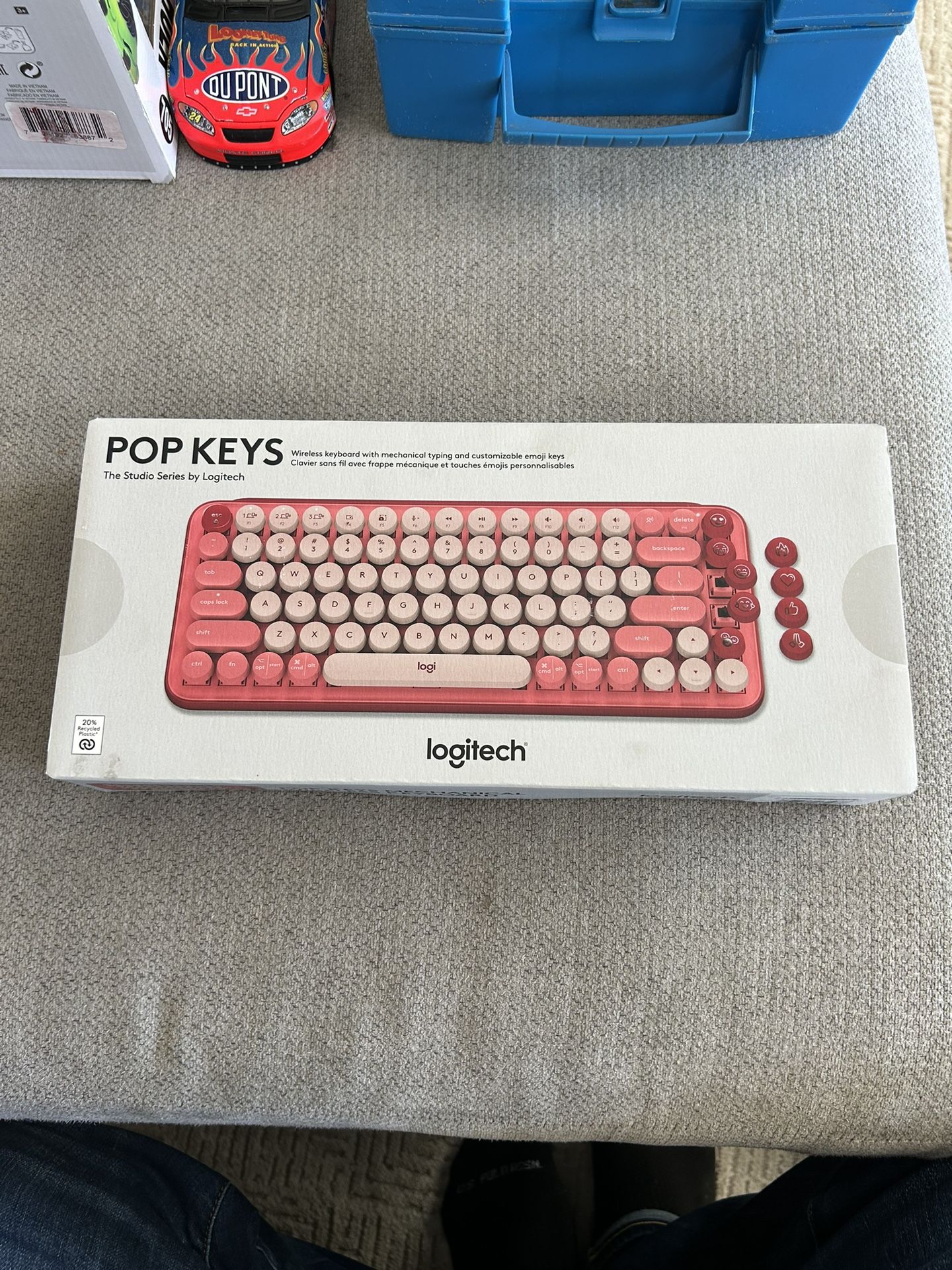 Logitech Popkeys Pink Keyboard NEW