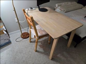 Table and Chair