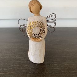 Willow Tree Sweetheart Angel, Sculpted Hand-Painted Figure