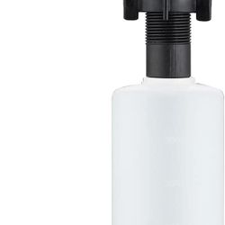 Sink Soap Dispenser Brushed Nickel, Soap Dispenser for Kitchen Sink Stainless Steel Refill from The Top Built in Sink Soap Dispenser with 13 OZ Soap B