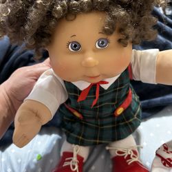 Cabbage Patch Doll Original Outfit And Shoes 1978