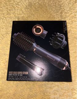 FoxyBae Black And Rose Gold Hair Styling Set (USED)