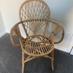 Baby Shower Rattan Chair