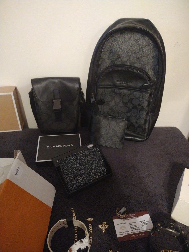 Mens Coach Bags & Coach/Michael Kors Wallets