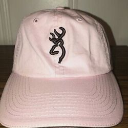 NWOT Browning Buckmark Cap For Her Pink Baseball Cap Hat adjustable back