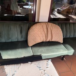 Sofa bed with bench