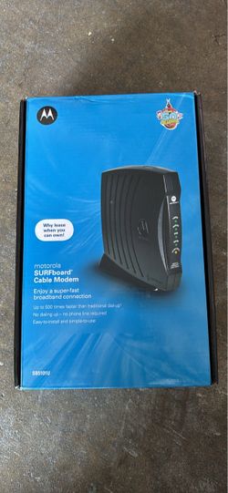 New Motorola SURFboard SB5101U Cable Modem