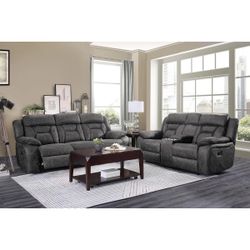 Madrona Reclining Sofa & Loveseat🔥 Black Friday Special⭐️