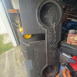 Ram 1500 12’ Under seat Subwoofer Pro Box