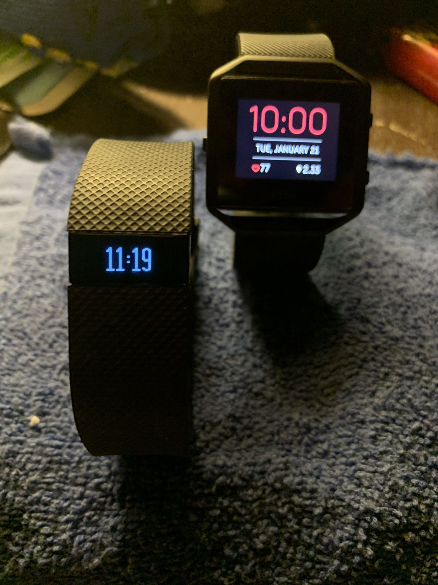 Fitbit Blaze and Fitbit Charge HR both for $45.00