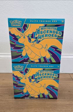 Ascended Heroes Elite Trainer Box ETB Pokemon Trading Card Game
