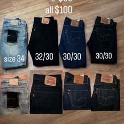 501/505/Purple jeans