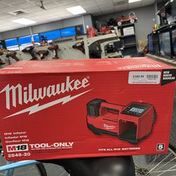 New M18 Milwaukee cordless inflator tool only (1293)