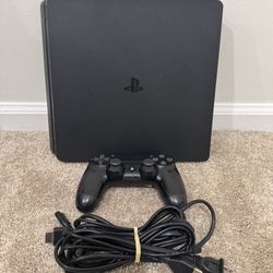 PS4 Slim 1TB + 9 Games – Like New – $275 OBO