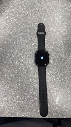 Apple Watch with Black Sport Band