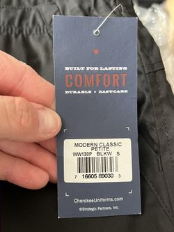 Brand New Cherokee Modern Classic Petite Black XSM,SM, MED