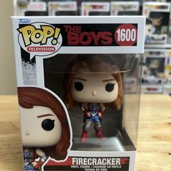 Firecracker The Boys Funko Pop #1600 Television Comics TV Shows Seven Homelander