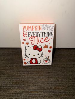 Hello kitty Decor Plaque
