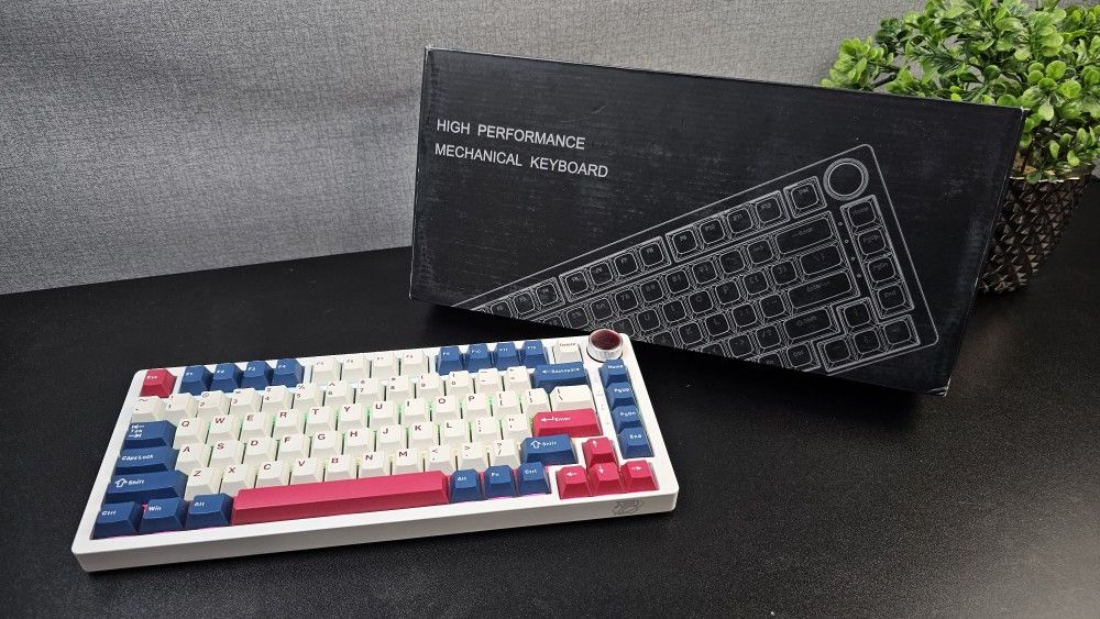 BOYI YK82 Tri-Mode 75% ALUMINUM CNC Gaming Keyboard