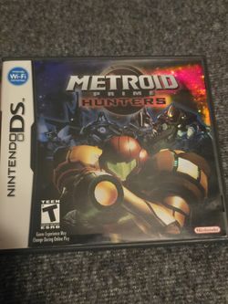 Metroid Prime Hunters Nintendo Ds Game