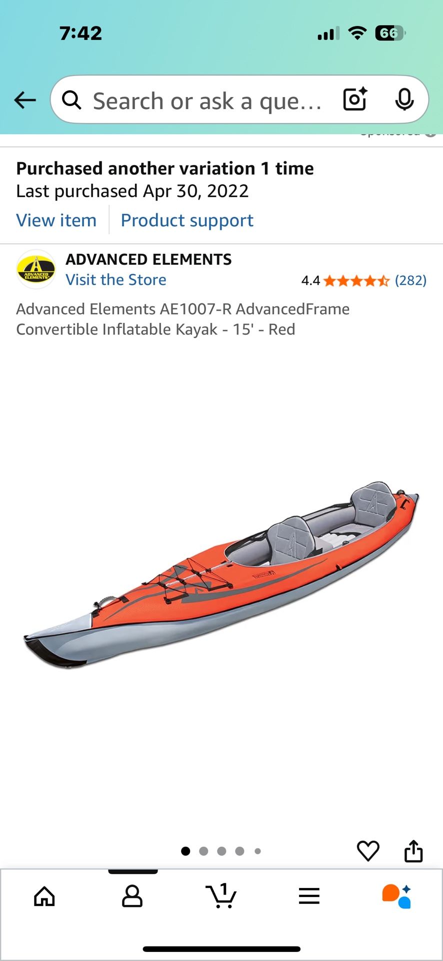 Advanced Elements Two Person Inflatable Kayak