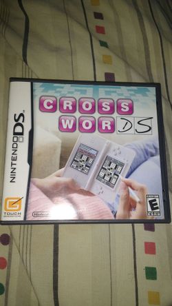 Nintendo DS / Cross words game