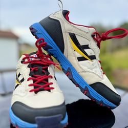 FILA - Men Retro Multi Sport Gym Trainer, 1jm01641-057 Red/Blue/Yllw/Mens SZ 8.5 U.S