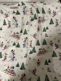 Christmas Holiday Shower Curtain