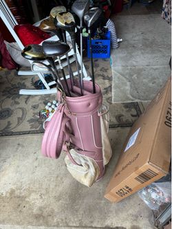 GolfPro pink women golf bag