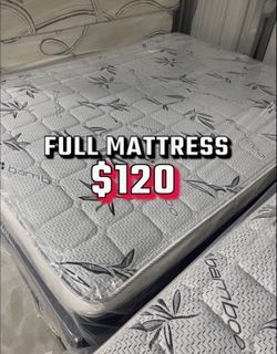 Full size pillow top mattress